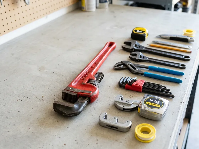 Professional plumbers in Wagoner, OK equipped with top-tier tools for residential and commercial plumbing services.